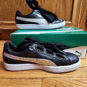 Puma Basket Heart Glitter shoes
